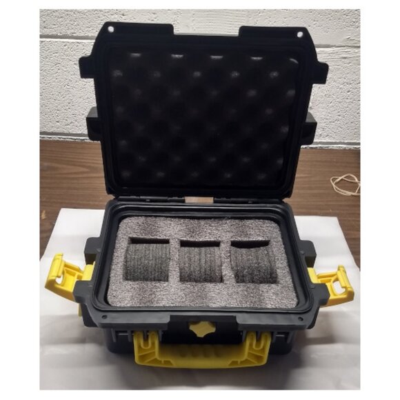 Invicta 3-slot Watch Dry Box - Black and Yellow - Picture 3 of 4